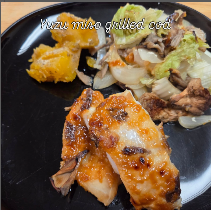 Yuzu Miso Grilled Cod Image / ゆず味噌で簡単にタラのグリル 画像
