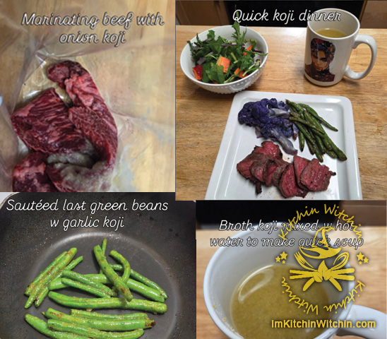 A Quick Koji Dinner Image / 麹はおいしいだけじゃなくて簡単にお料理が！ 画像