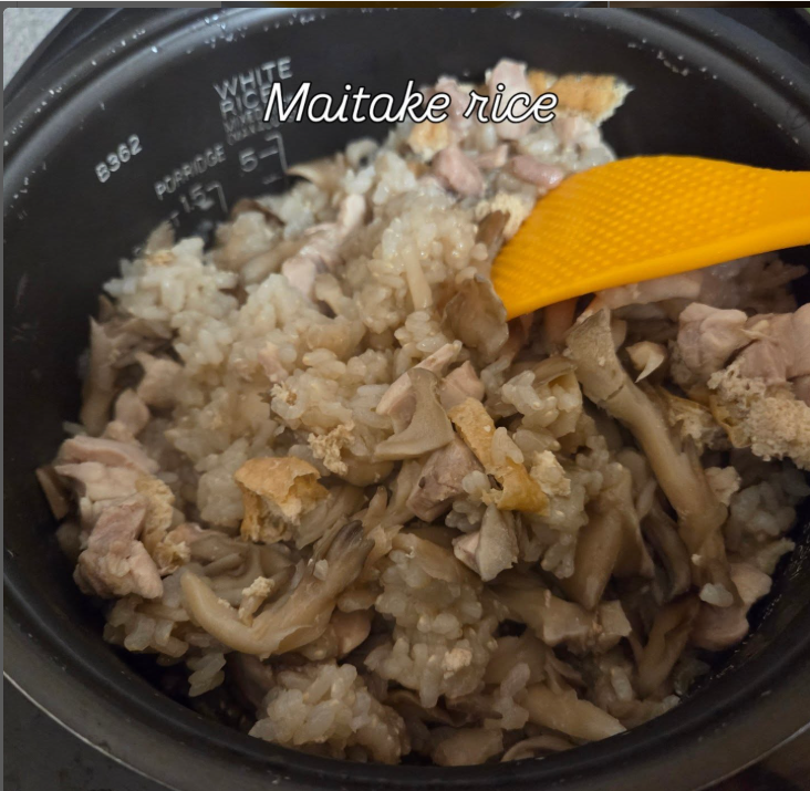 Maitake Rice Image /  画像
